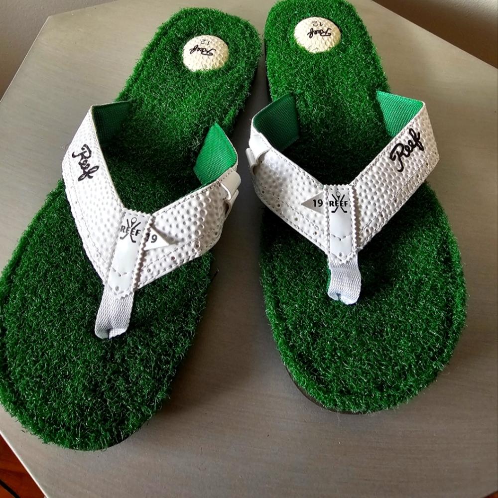 REEF Mens Sz 12 Golf Sandals